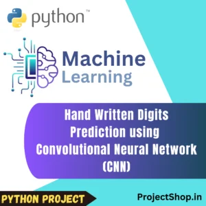 Hand Written digits prediction using CNN