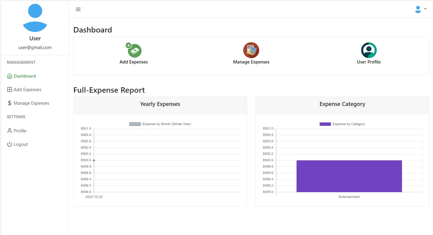 Simple Expense Manager in PHP - Image 2