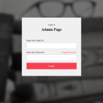 admin page online quiz