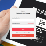 Login Page - Online Quiz