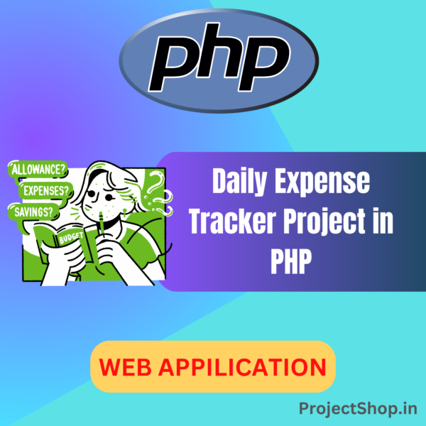 Daily Expense Tracker Project in PHP - Project Shop