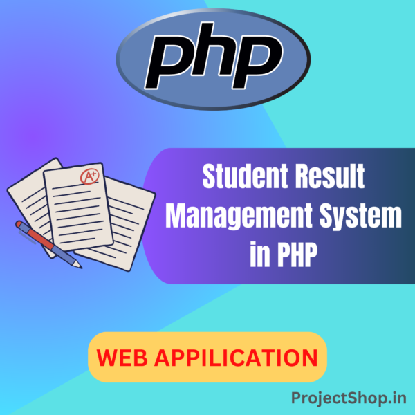 Student Result Management System with PHP - Project Shop