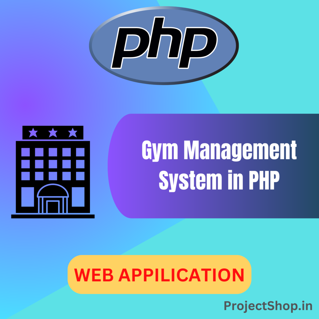 Gym Management System in PHP and Mysql - Project Shop